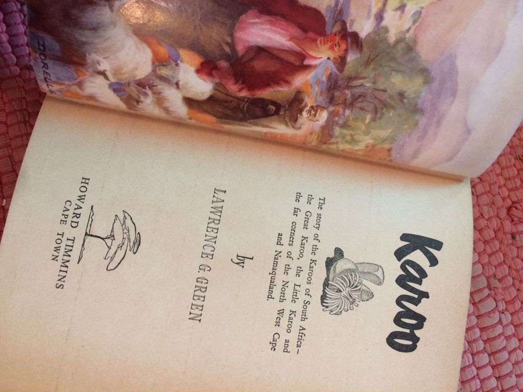 Karoo - Lawrence G Green (1955 1st Edition Hardcover)