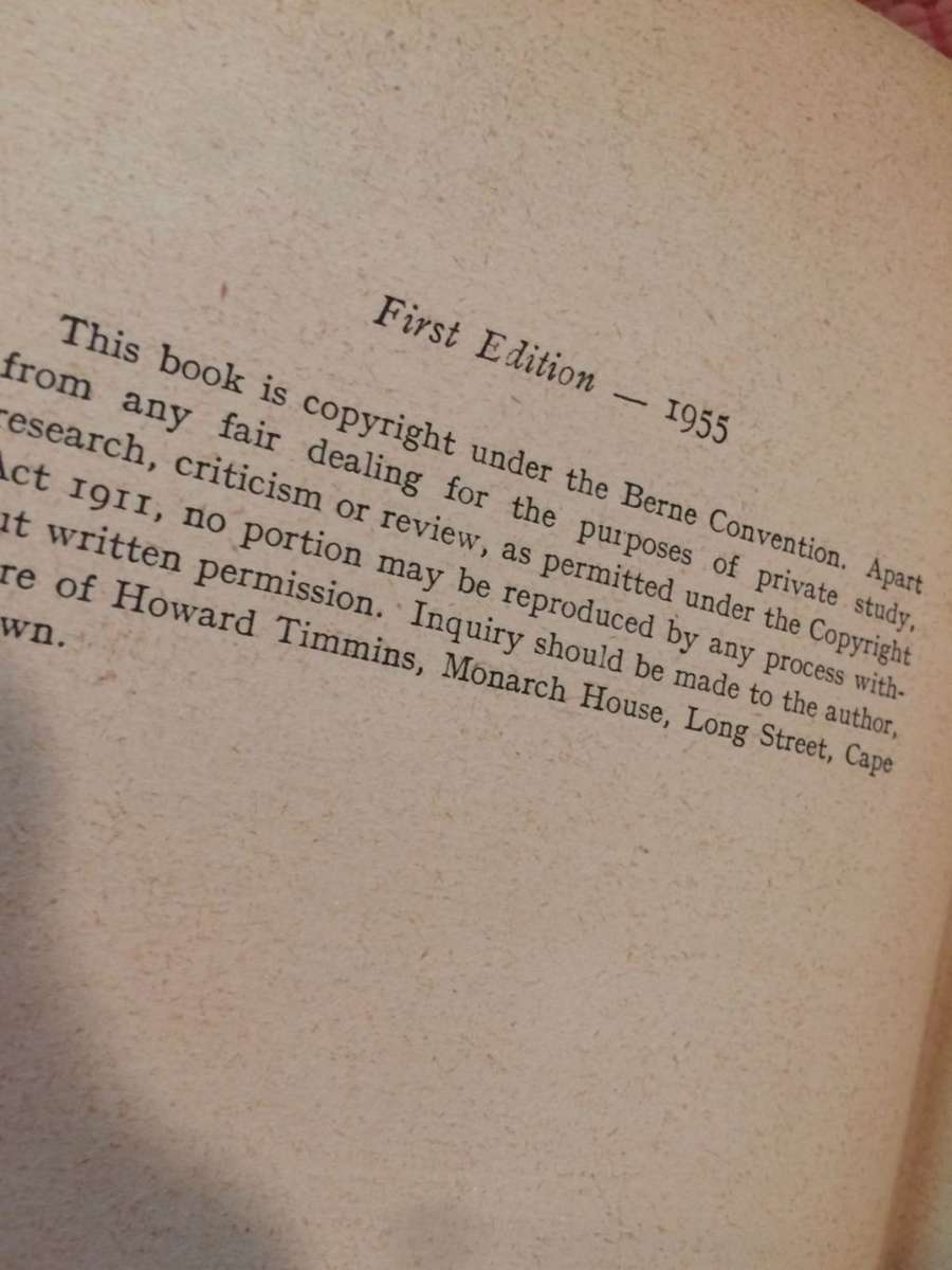 Karoo - Lawrence G Green (1955 1st Edition Hardcover)