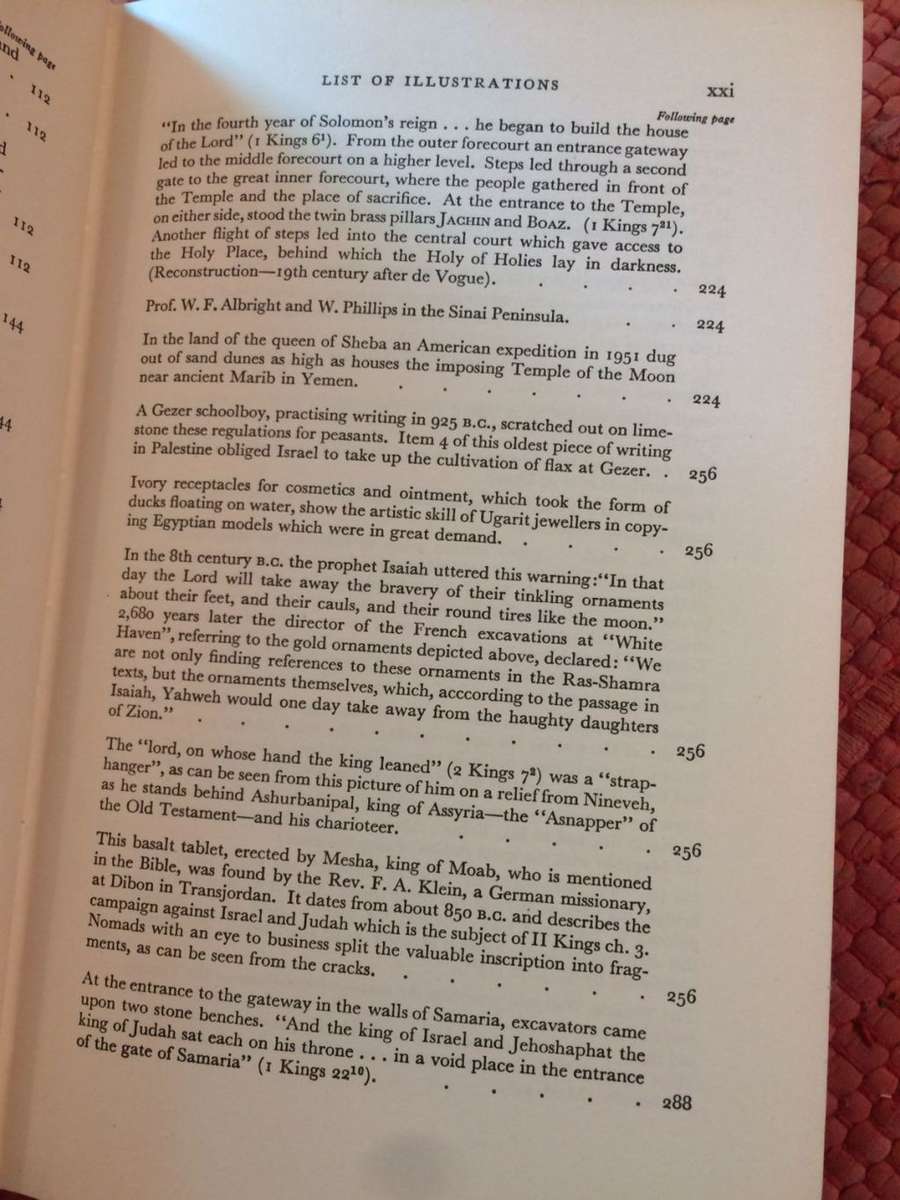 The Bible as History: Archeology Confirms the Book of Books - Werner Keller (1957 Hardcover)