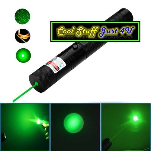 2000 mW GREEN LASER POINTER WITH SOLID BEAM &/OR DECORATED ZOOM EFFECTS!!!