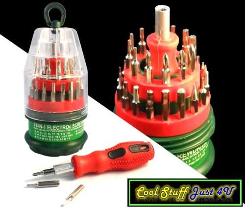 31 IN 1 POCKET PRECISION SCREWDRIVER SET - NEW STOCK!!!