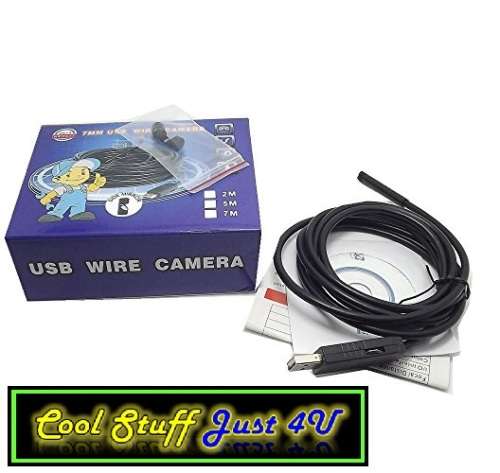 ENDOSCOPE WITH 5 METER  / 7MM USB WIRE & WATERPROOF CAMERA!!!