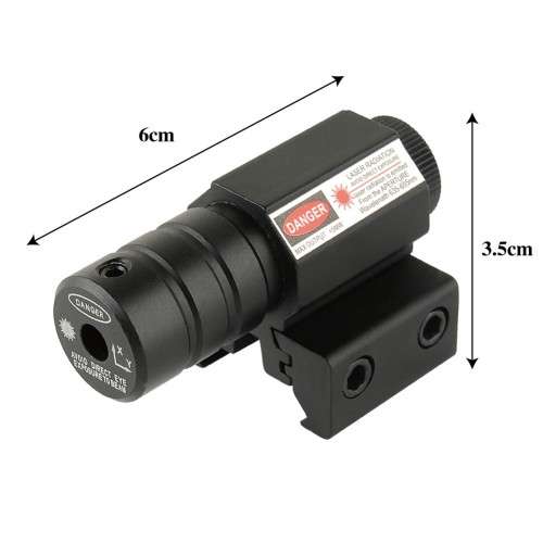 MINI TACTICAL RED DOT LASER GUN SIGHT WITH MOUNT & RAIL!!!