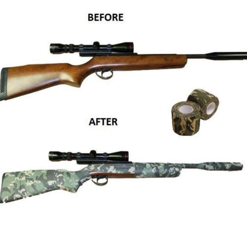 CAMO WRAP HUNTING / RIFLE / GENERAL PURPOSE CAMOUFLAGE STEALTH TAPE!!!