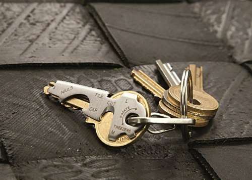 8 IN 1 MULTI TOOL THAT FITS ON A KEY RING - FROM TRUE UTILITY!!!