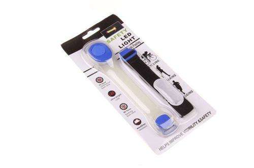 LED ILLUMINATED / FLASHING SPORT ARM / LEG BAND FOR CYCLING; JOGGING OR HIKING AT NIGHT!!!