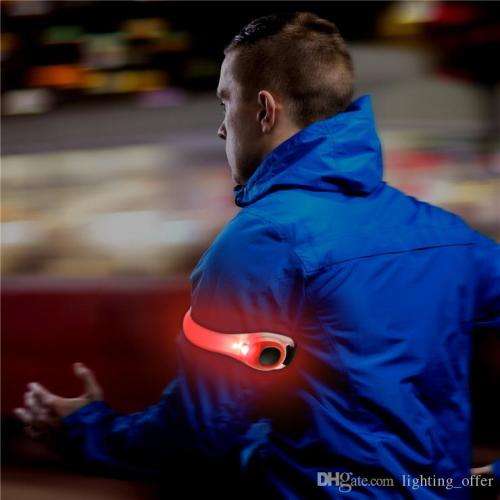 LED ILLUMINATED / FLASHING SPORT ARM / LEG BAND FOR CYCLING; JOGGING OR HIKING AT NIGHT!!!
