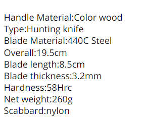 EXCELLENT SKINNING and HUNTING KNIFE - ROCKY MOUNTAIN ELK FOUNDATION!