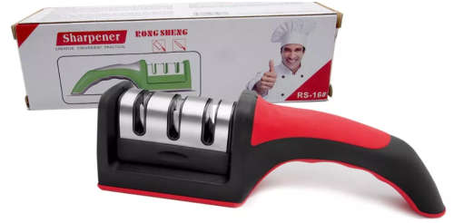 3 STAGE KNIFE SHARPERNER - EASY and EFFECTIVE!