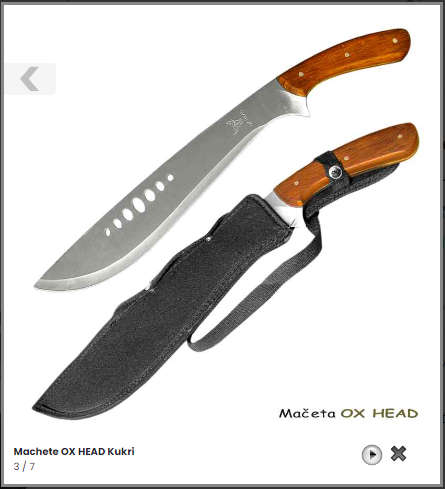 OXHEAD KUKURI MACHETTE WITH SHEATH!