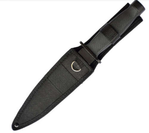 THE OXOMHUK 65X13 - SEARCH & RESCUE DAGGER WITH DOUBLE PORTION SERRATED BLADE!