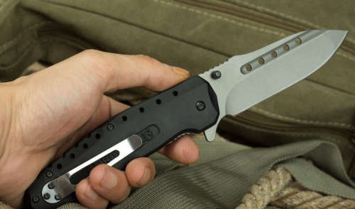 F66 LARGE TACTICAL FOLDING KNIFE - AWESOME QUALITY!