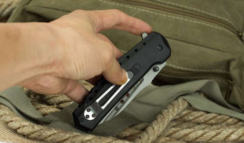 F66 LARGE TACTICAL FOLDING KNIFE - AWESOME QUALITY!