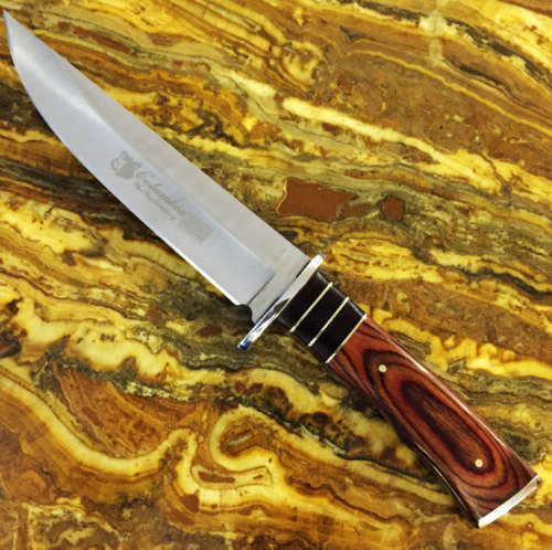 G32 COLUMBIA FIXED BLADE HUNTING KNIFE WITH SHEATH!