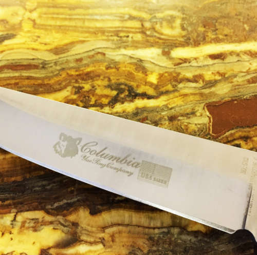 G32 COLUMBIA FIXED BLADE HUNTING KNIFE WITH SHEATH!