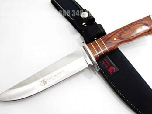 G32 COLUMBIA FIXED BLADE HUNTING KNIFE WITH SHEATH!