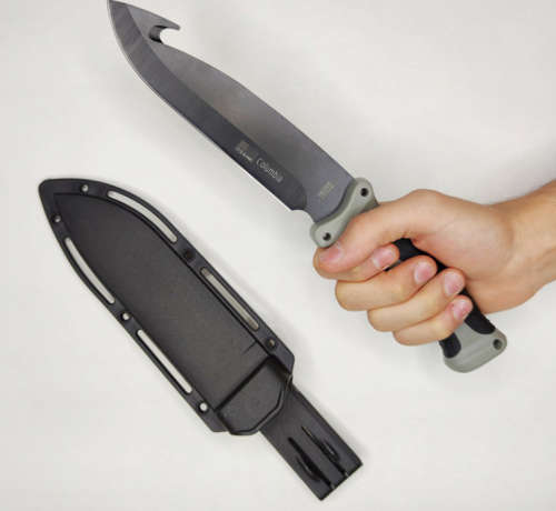 1828B COLUMBIA SKINNER & HUNTING KNIFE WITH SHAETH!