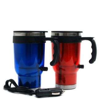 LARGE HEATED TRAVEL MUG WITH 12V ADAPTOR & SECURE LID - AWESOME!!!