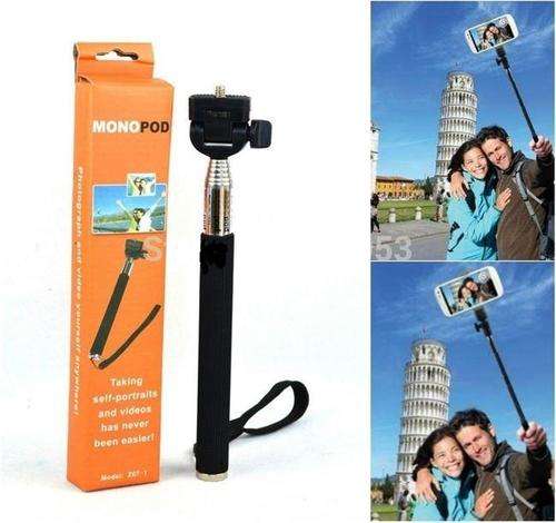 Universal Extendable Handheld Monopod - Phone Holder; Self-Portraits Selfie for Phones or Cameras!!!