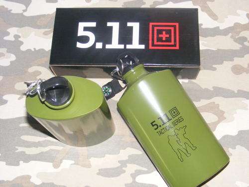 Military Tactical Outdoor 5.11 Stainless Steel 600 ml Water Bottle ***HOT ITEM***