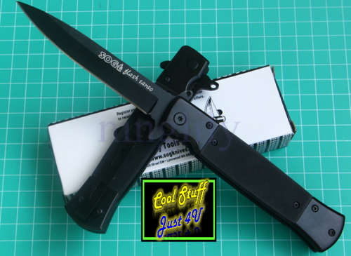 SOG Flash Tanto Folding Knife Black Ops; Hunting; Camping; Fishing & Survival!!!