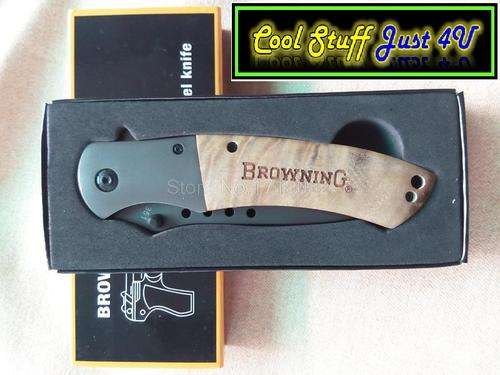 351 LARGE FOLDING KNIFE WITH TITANIUM COATING - HIGH QUALITY PRODUCT!!!