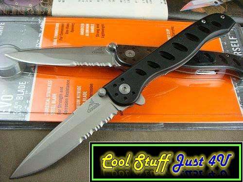 EVO WITH 3.5'' FOLDING BLADE WITH HALF SERRATED BLADE***HOT ITEM***