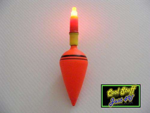 FISHING FLOAT WITH LIGHTSTICK TOP!!!