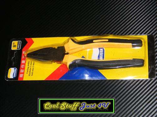 LARGE WIRE PLIERS WITH INSULATED HANDLES!!!