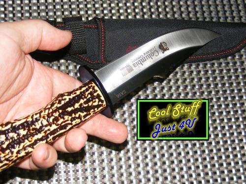 THE COLUMBIA SA56 FIXED BLADE KNIFE WITH SHEATH - AWESOME!!!
