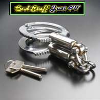 HEAVY DUTY; ANTI PICK STEEL HANDCUFFS!!!