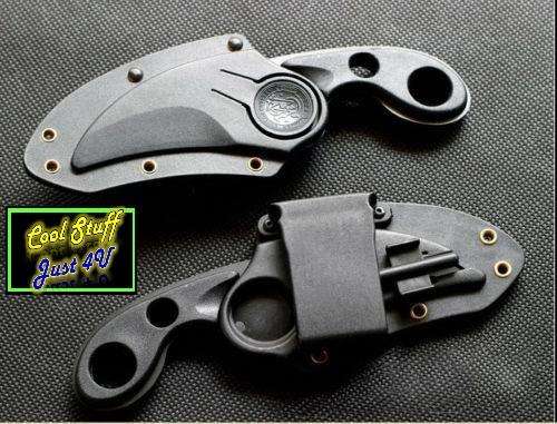 SWHRT TACTICAL BEAR CLAW KNIFE WITH HARD BELT SHEATH!!!