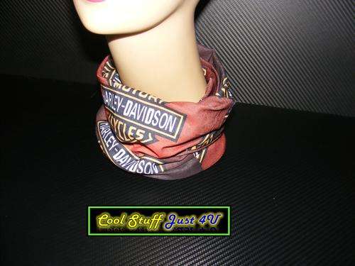 HARLEY DAVIDSON OUTDOOR SCARF / STRETCHY - MULTIPLE USES!!!