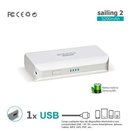 Portable Powerbank 5200mAH with LED Flashlight.  Free Shipping!