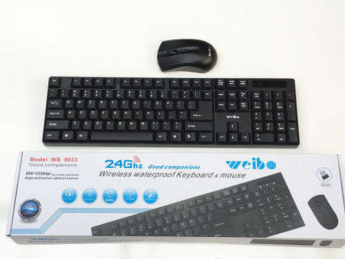 Wireless Waterproof Mouse And Keyboard