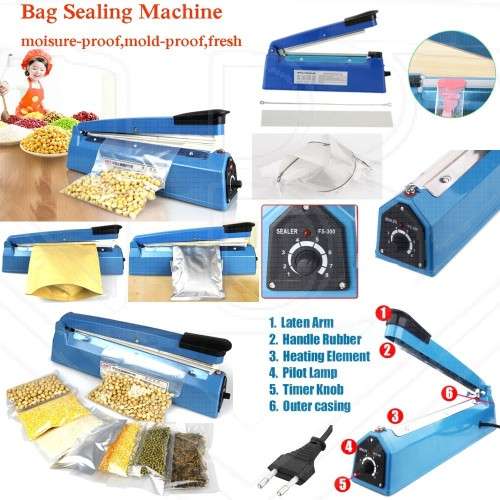 Impulse Plastic Sealer 400mm