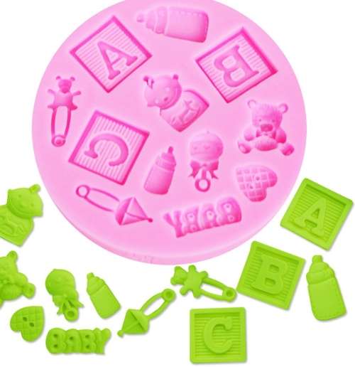ABC - Baby silicone mould