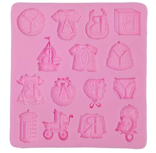 Baby clothes silicone mould