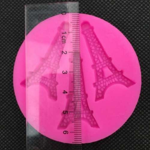 Eiffel tower silicone mould mini