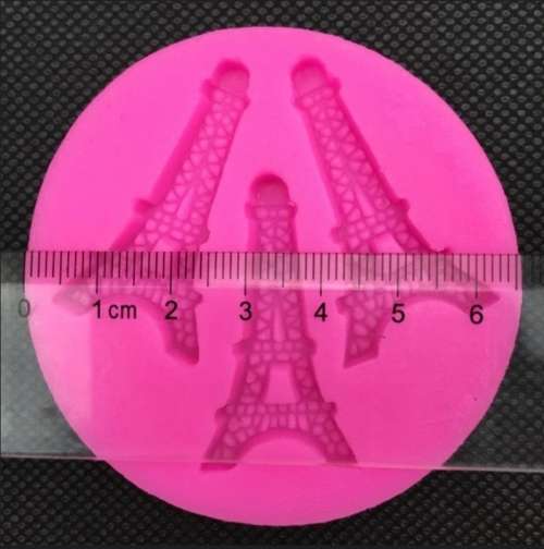Eiffel tower silicone mould mini