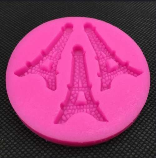 Eiffel tower silicone mould mini