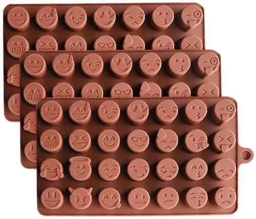 Emoji chocolate silicone mould