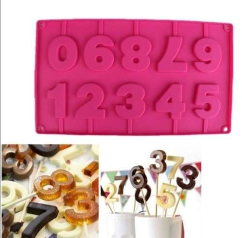 Lollipop silicone mould - fondant