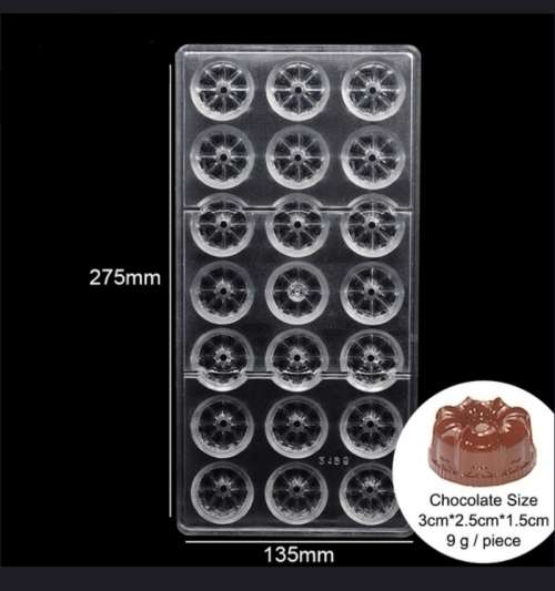 Chocolate mould polycarbonate style 4
