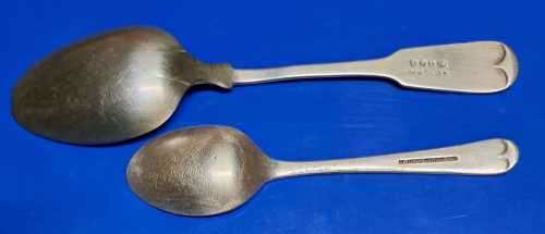 AP&Co GEM-SILVER  SPOONS   33 grams +22grams55grams ????