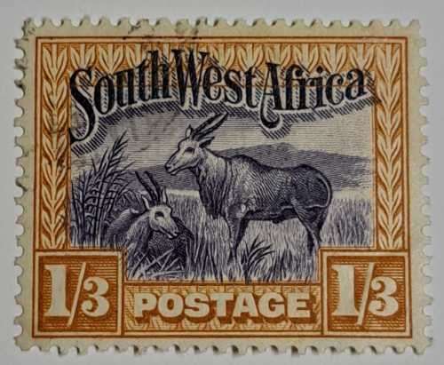 LOVELY STAMP  SOUTH -WEST AFRICA  **1/3 POSTAGE STAMP  MINT CON? ???