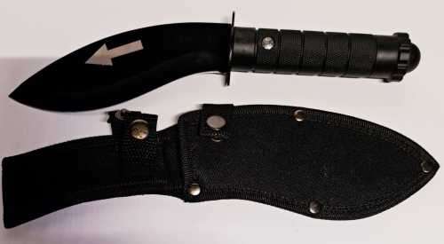 LAMINATE SKINNER FIXED BLADE HUN -TING  KNIFE  &SHEATH 27CM. NEW