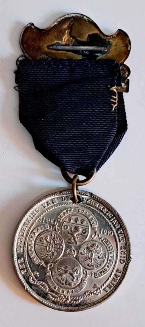 DIE UNIE VAN S.A. 31st  MAY 1910 TER HERDENKING VAN `* ZUID-AFRIKA*` MEDAL ???