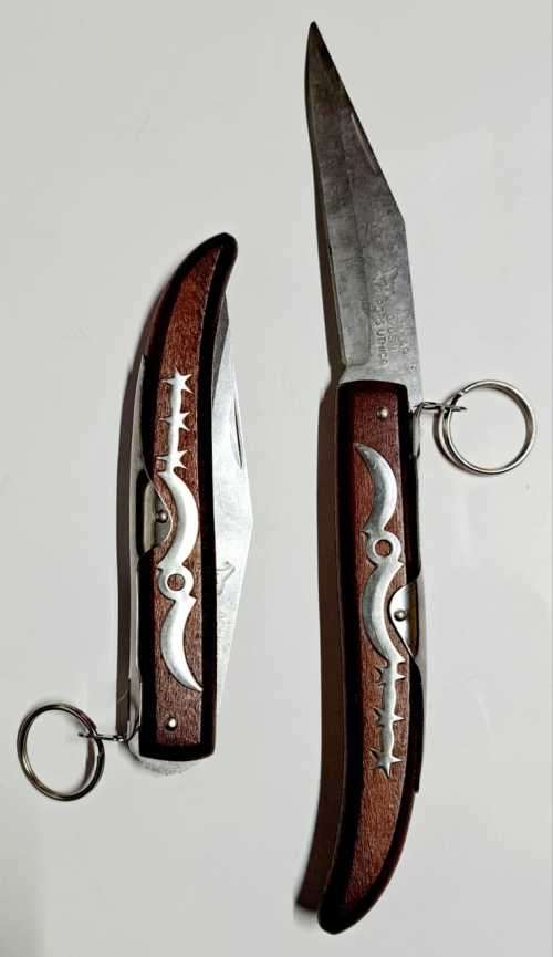 OKAPPI  FOLDING  KNIFE,  2×KNIVES 1BID WINS ALL 2 !!!! NEW