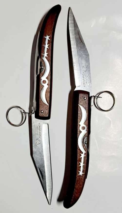 OKAPPI  FOLDING  KNIFE,  2×KNIVES 1BID WINS ALL 2 !!!! **NEW**